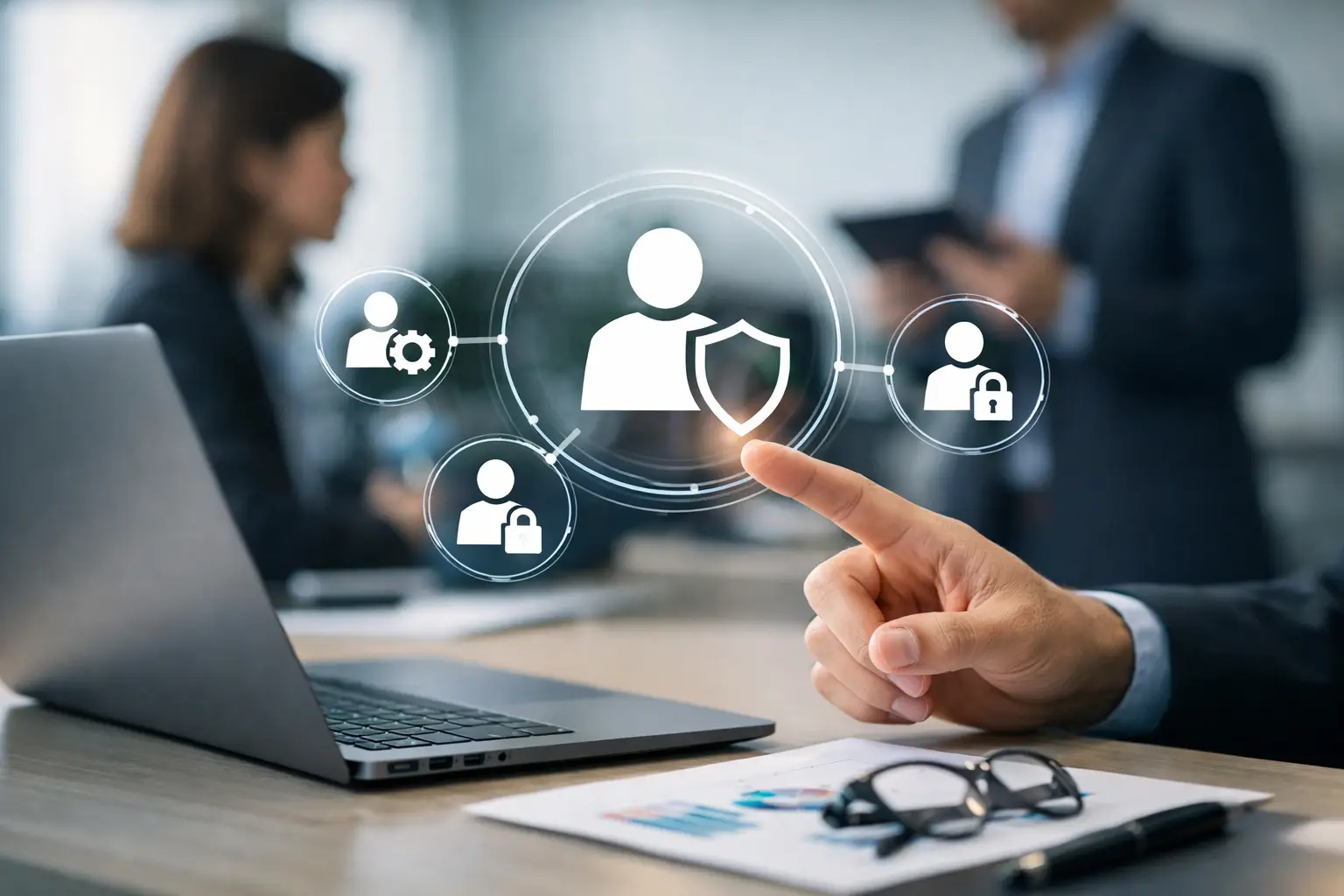 Control de roles en software empresarial