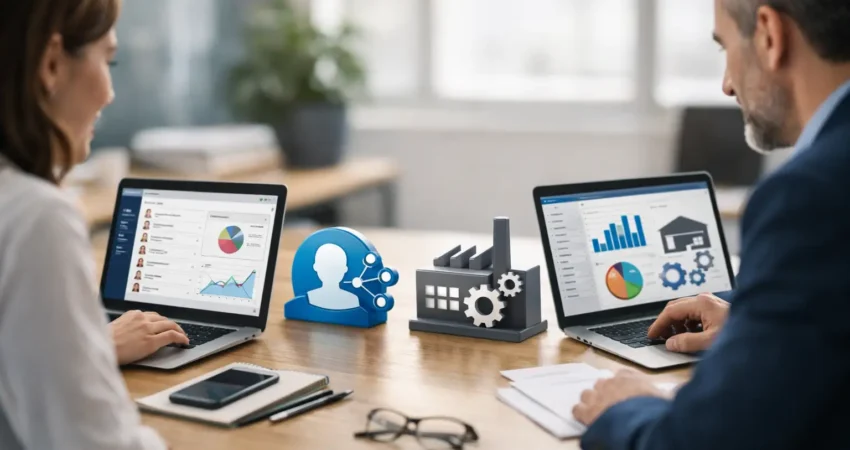 CRM vs ERP empresarial: cuál necesita tu empresa