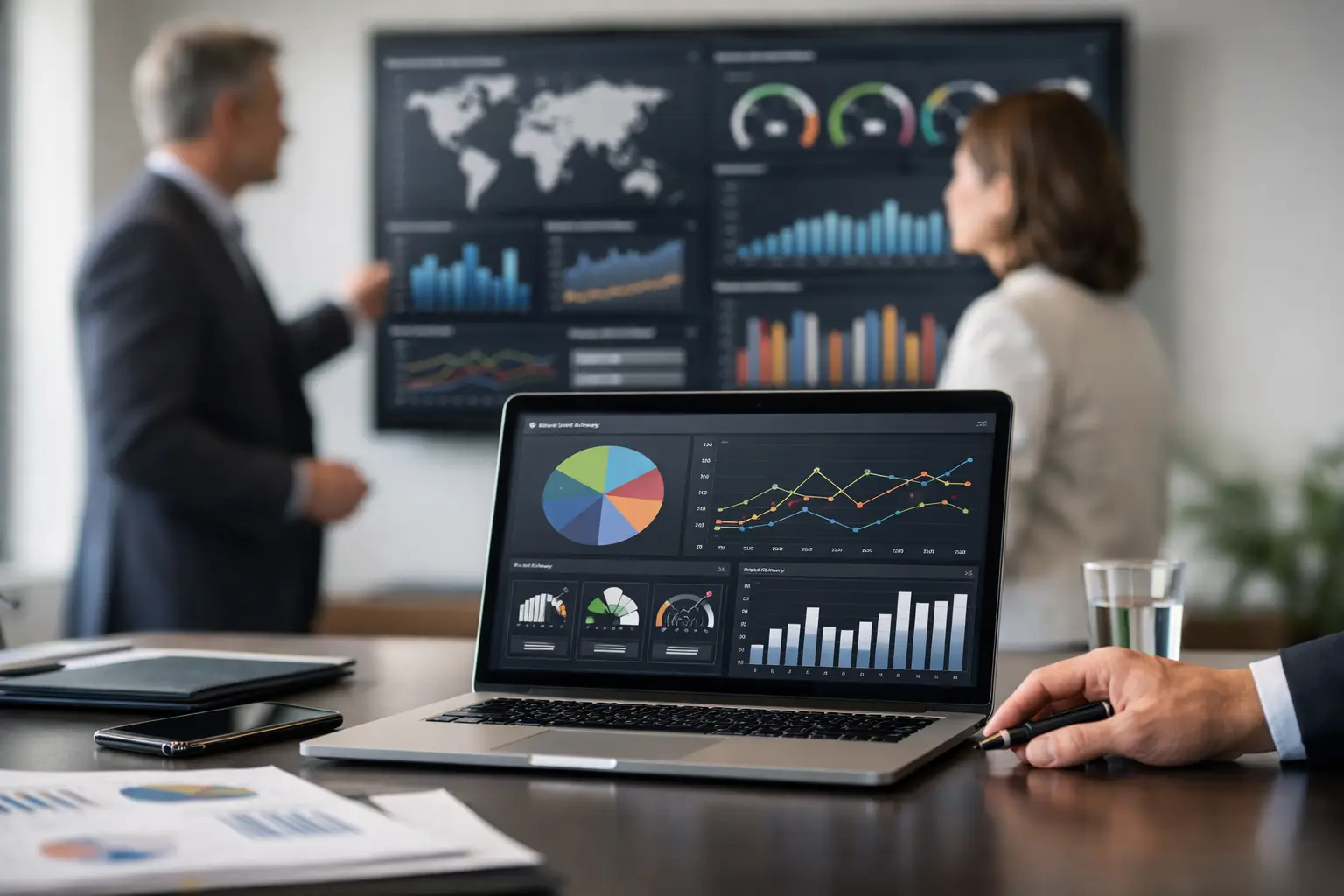 Tableros gerenciales para empresas con control