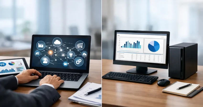 ERP modular versus sistema aislado: cuál conviene