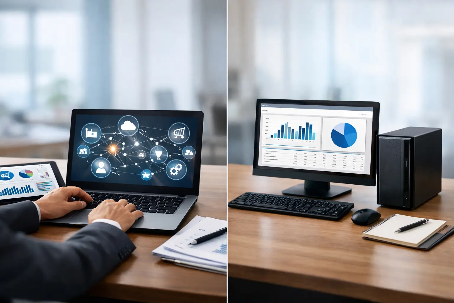 ERP modular versus sistema aislado: cuál conviene