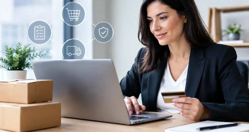 Módulo de compras empresariales con control total