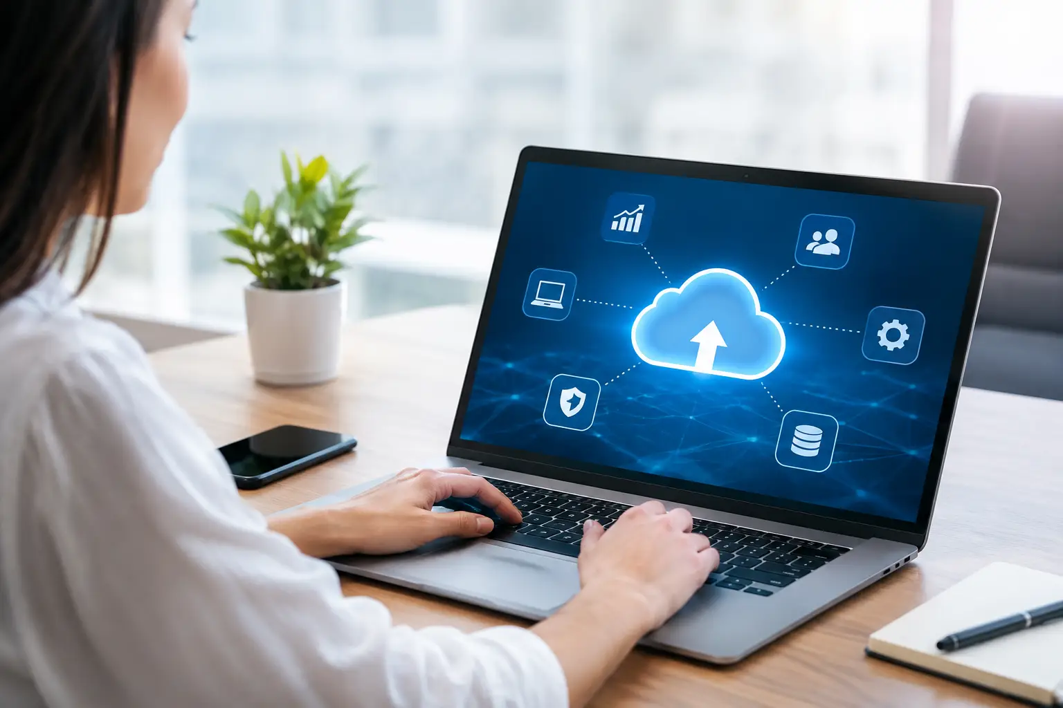 Plataforma SaaS empresarial escalable para crecer
