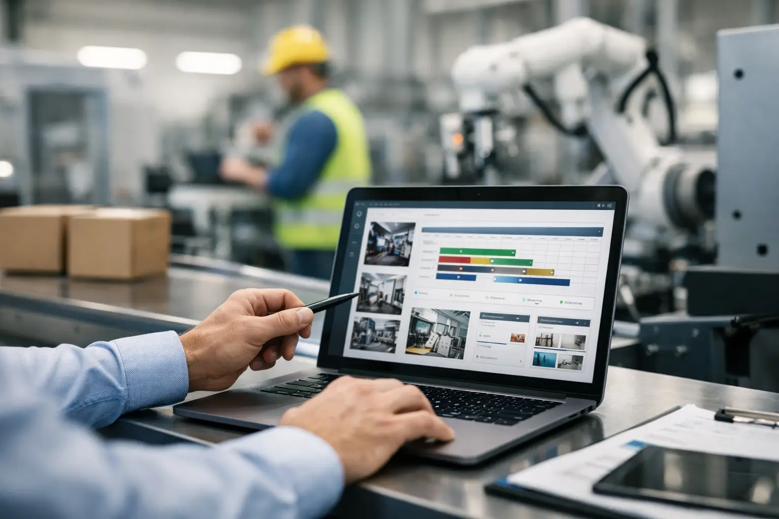 Software para órdenes de producción con control