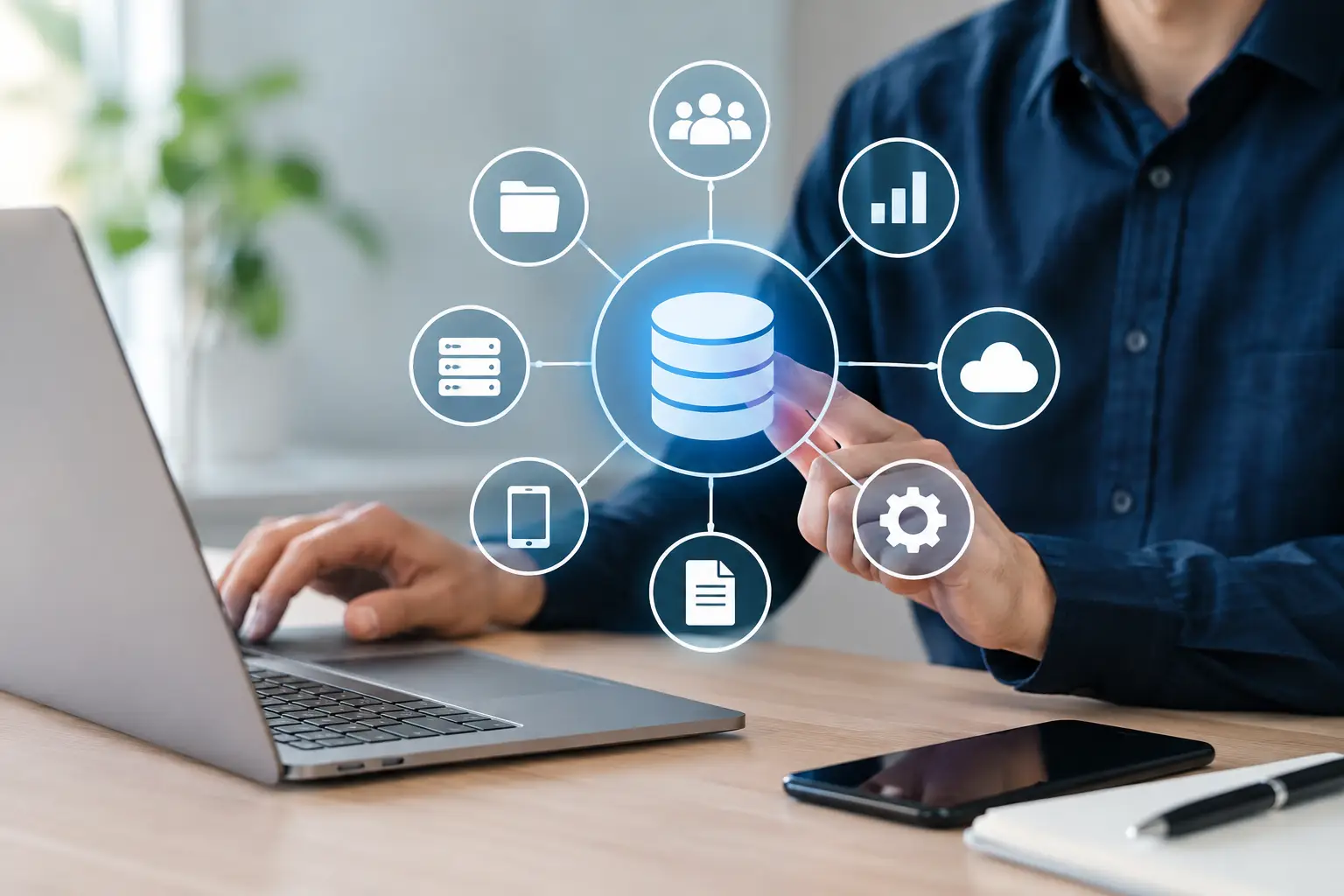 Beneficios de base de datos unificada para su empresa