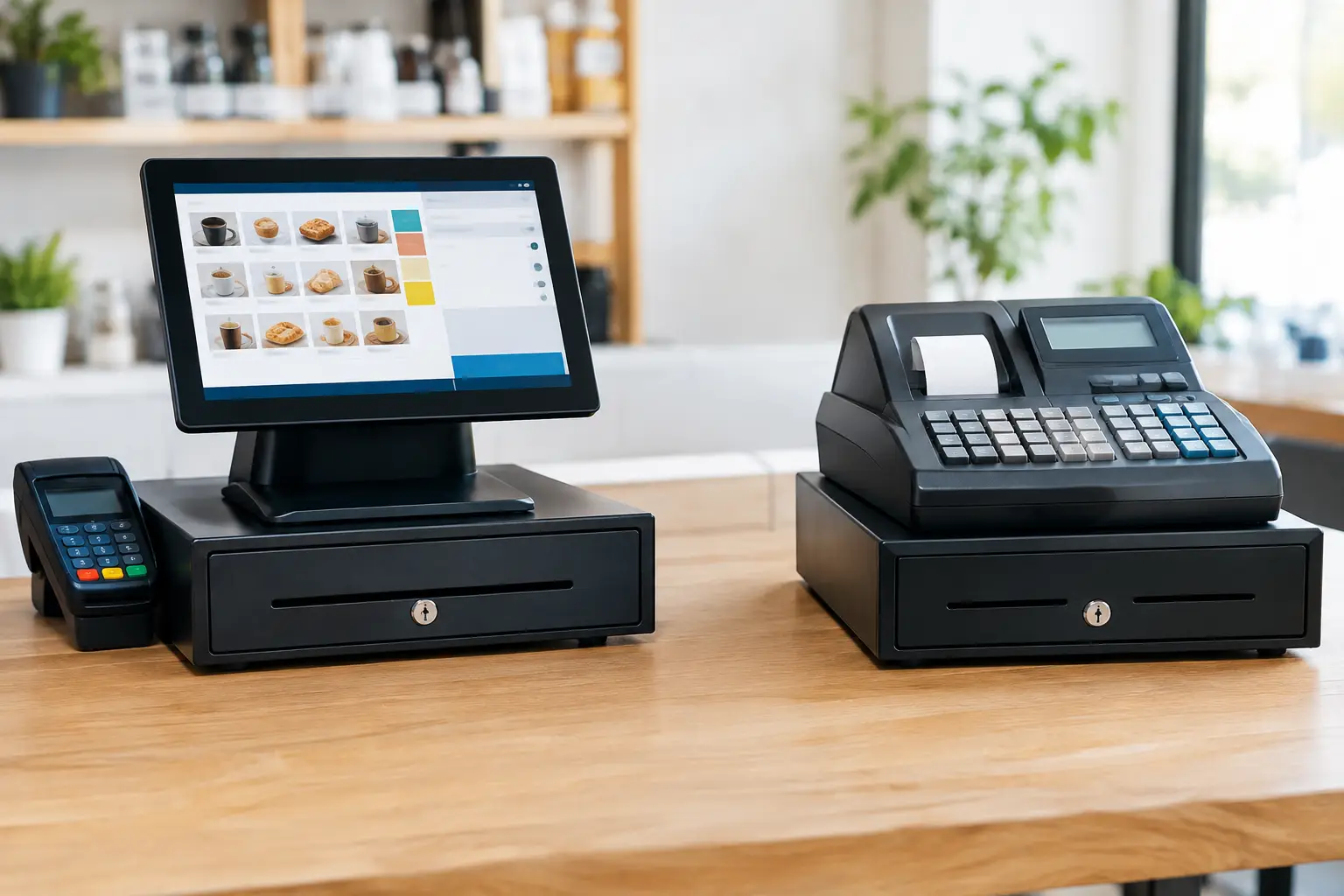Sistema POS versus caja registradora: qué elegir